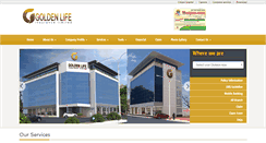 Desktop Screenshot of goldenlife-insurance.com